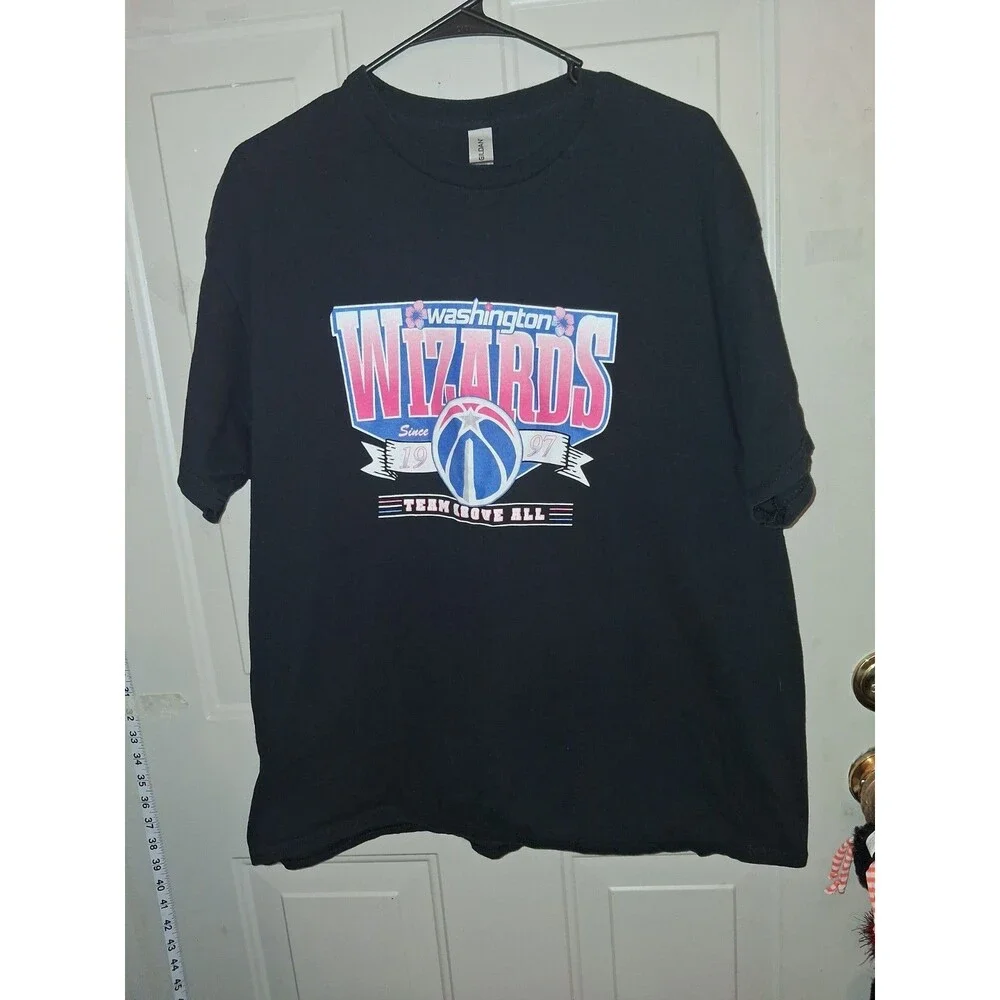 Washington Wizards Team Above All T Shirt Mens XL Black Caesars Sportsbook...